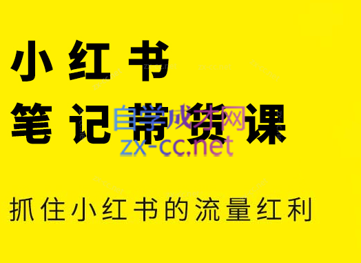 张宾·小红书笔记带货课(更新24年7月)-翻身站