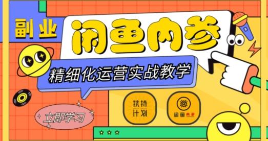 闲鱼精细化运营入门+高阶实战教学，从底层逻辑到轻松变现，多维度玩转闲鱼副业-翻身站