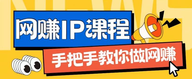 ip合伙人打造1.0，从0到1教你做网创，实现月入过万【揭秘】-翻身站