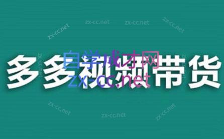 老贺·拼多多视频带货(更新至2024)-翻身站