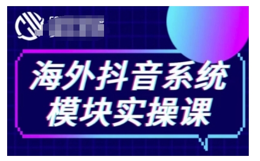 海外抖音Tiktok系统模块实操课，TK短视频带货，TK直播带货，TK小店端实操等-翻身站