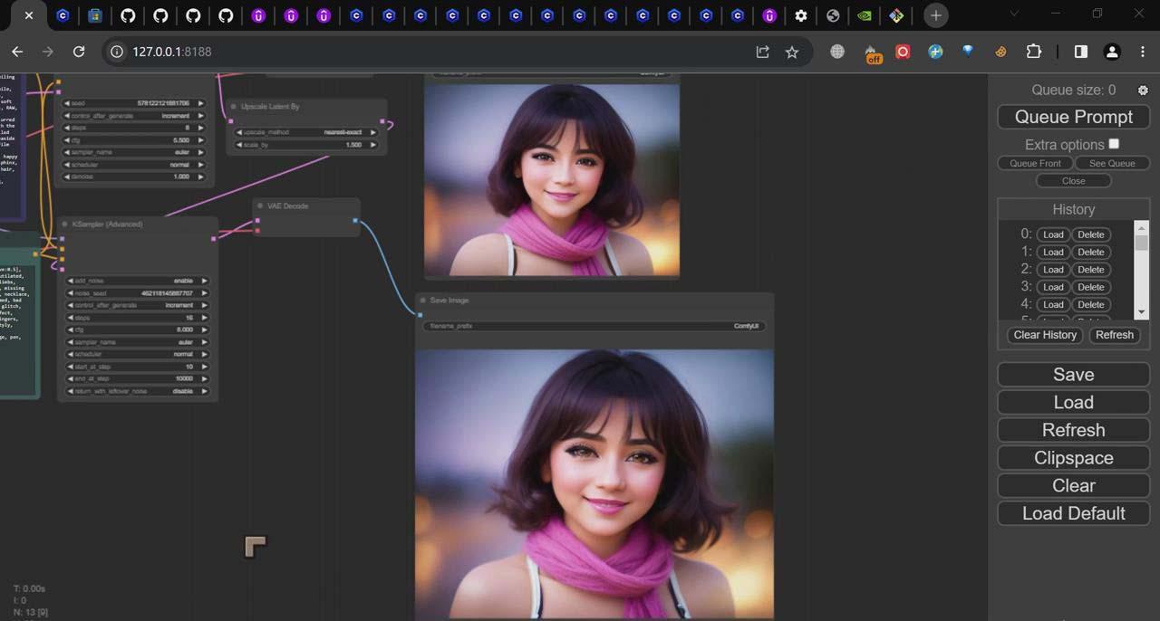 图片[2]-ComfyUI 利用 Stable Diffusion 学习AI GUI 工作流程教程-中英字幕-翻身站