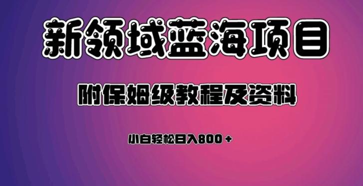 虚拟资源蓝海领域新项目，轻松日入800＋，附保姆级教程及资料-翻身站