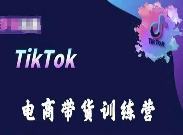TikTok电商带货训练营，跟随时代潮流，跨境掘金-翻身站