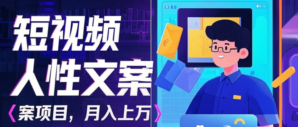 利用AI自动制作短视频人性文案项目：揭秘月入上万的精准流量变现秘籍-翻身站