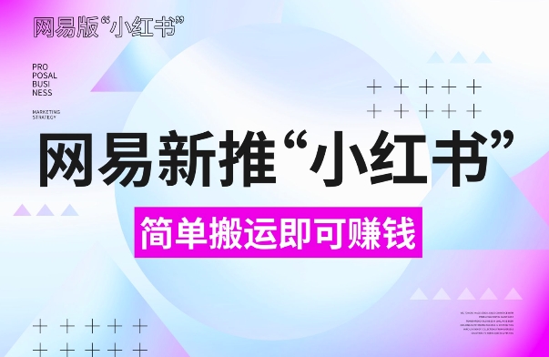 网易官方新推“小红书”，搬运即有收益，新手小白千万别错过(附详细教程)【揭秘】-翻身站
