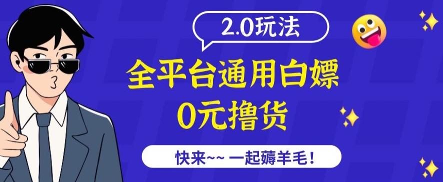 外面收费2980的全平台通用白嫖撸货项目2.0玩法【仅揭秘】-翻身站