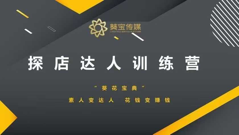 探店达人训练营，素人变达人，花钱变赚钱-翻身站