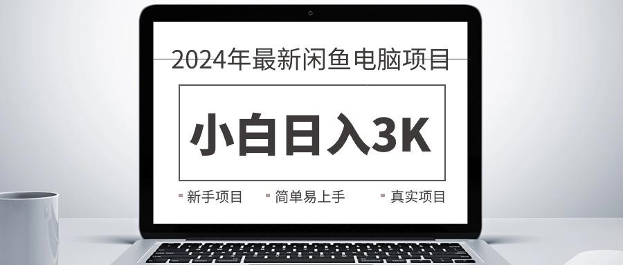 2024最新闲鱼卖电脑项目，新手小白日入3K+，最真实的项目教学-翻身站