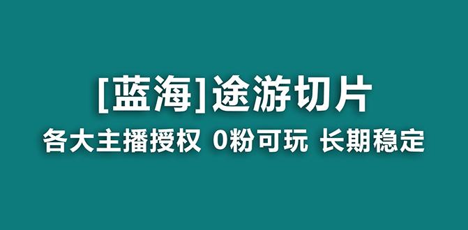 抖音途游切片，龙年第一个蓝海项目，提供授权和素材，长期稳定，月入过万-翻身站