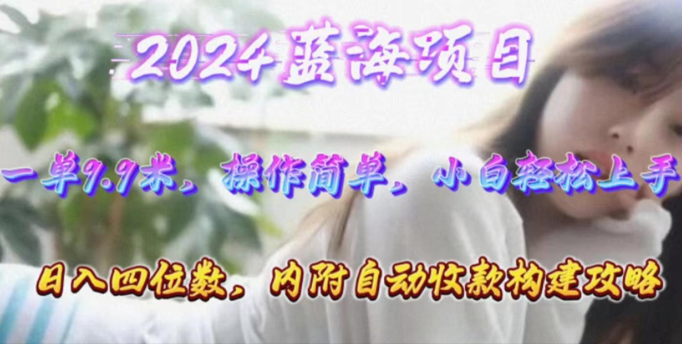 年轻群体的蓝海市场，1单9.9元，操作简单，小白轻松上手，日入四位数-翻身站