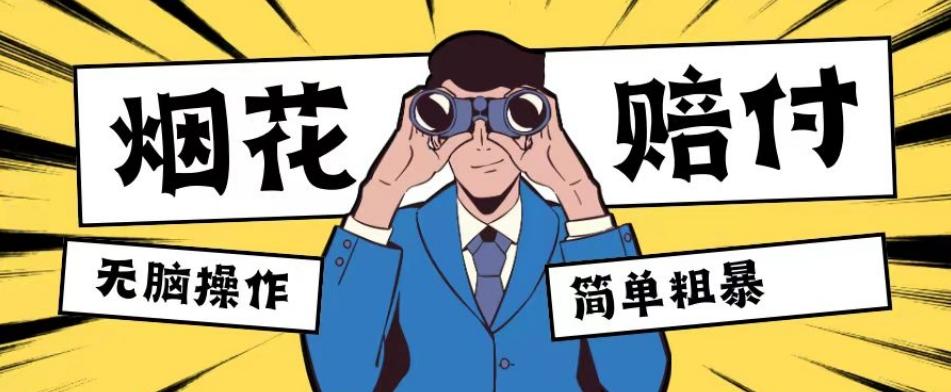 最新蓝海玩法，烟花爆竹赔付，单订单赔付200-500无脑操作【仅揭秘】-翻身站