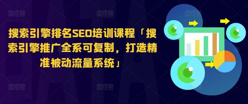 搜索引擎排名SEO培训课程「搜索引擎推广全系可复制，打造精准被动流量系统」-翻身站