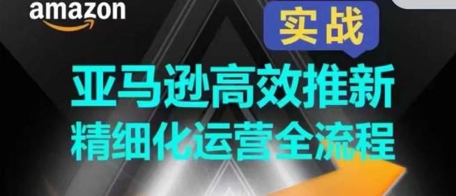 亚马逊高效推新精细化运营全流程，全方位、快速拉升产品排名和销量!-翻身站