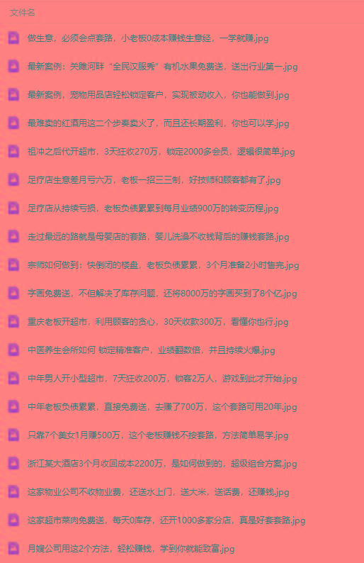图片[3]-(9607期)真实有效391套商业模式，年入几十到几百万案例解析(电子书+视频+图文)-翻身站