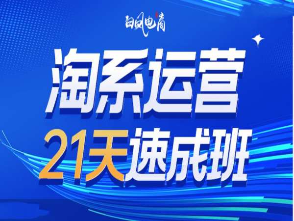 淘系运营21天速成班35期，年前最后一波和2025方向-翻身站