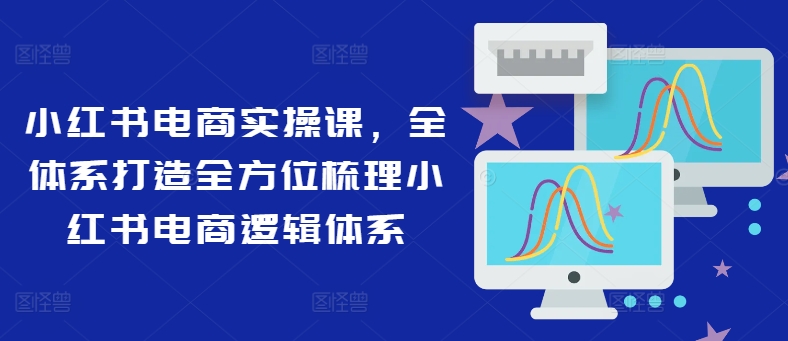 小红书电商实操课，全体系打造全方位梳理小红书电商逻辑体系-翻身站