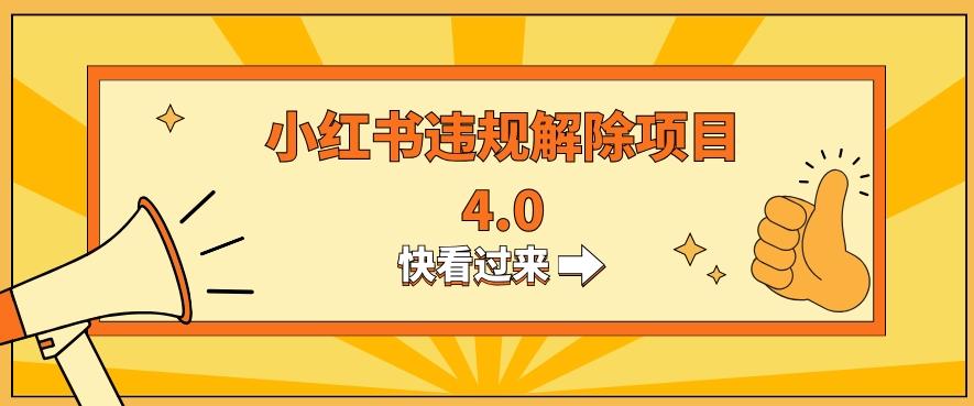 小红书违规掘金蓝海项目，日入800+（附带引流办法及解除办法）-翻身站