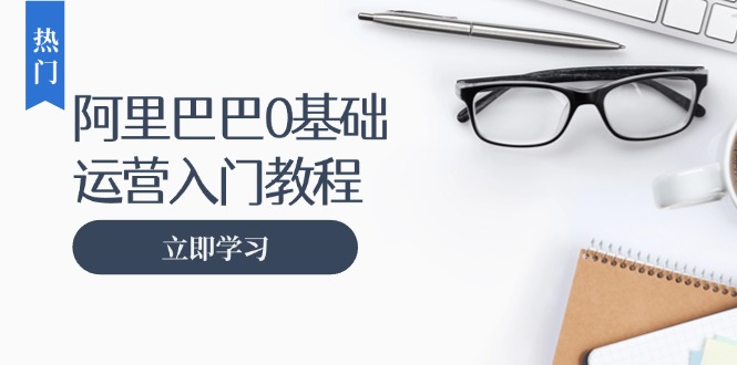 阿里巴巴运营零基础入门教程：涵盖开店、运营、推广，快速成为电商高手-翻身站