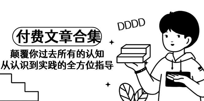 (9646期)《某公众号付费文章合集》颠覆你过去所有的认知 从认识到实践的全方位指导-翻身站