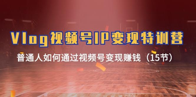 Vlog 视频号IP变现特训营，普通人如何通过视频号变现赚钱(15节-翻身站