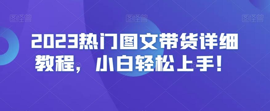 2023热门图文带货详细教程，小白轻松上手！-翻身站