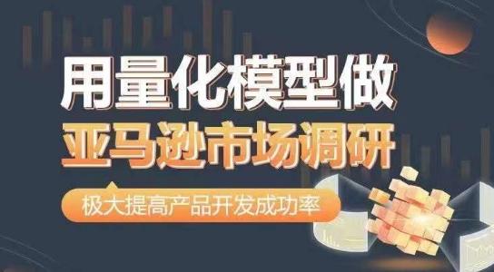 用量化模型做亚马逊市场调研，从数据出发，更高效更准确做判断，极大提高产品开发成功率-翻身站