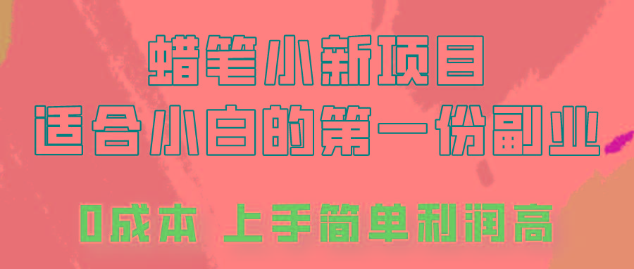 蜡笔小新项目拆解，0投入，0成本，小白一个月也能多赚3000+-翻身站