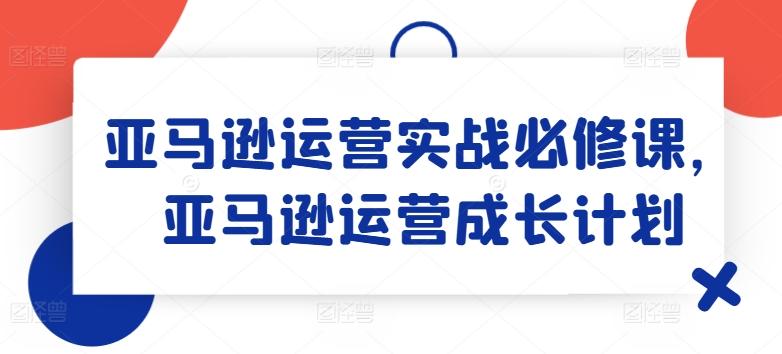 亚马逊运营实战必修课，亚马逊运营成长计划-翻身站