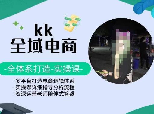 KK全域电商，全体系打造实操课，多平台打造电商逻辑体系-翻身站