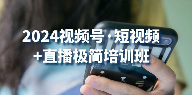 2024视频号·短视频+直播极简培训班：抓住视频号风口，流量红利-翻身站