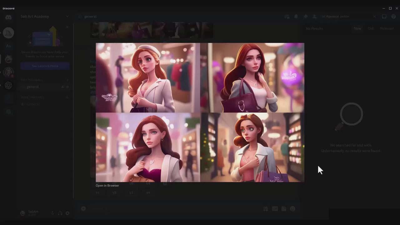 图片[5]-掌握 MidJourney V5 AI + ChatGPT创建一致的角色设计图像-22节课-中英字幕-翻身站