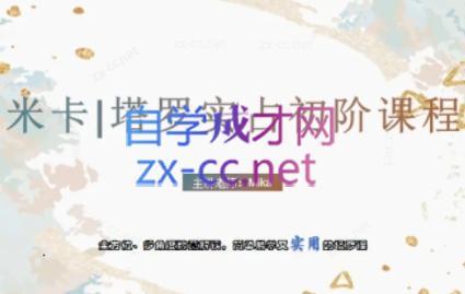 米卡·实占塔罗初阶课-翻身站