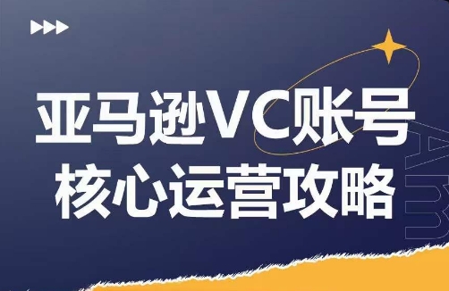 亚马逊VC账号核心玩法解析，实战经验拆解产品模块运营技巧，提升店铺GMV，有效提升运营利润-翻身站