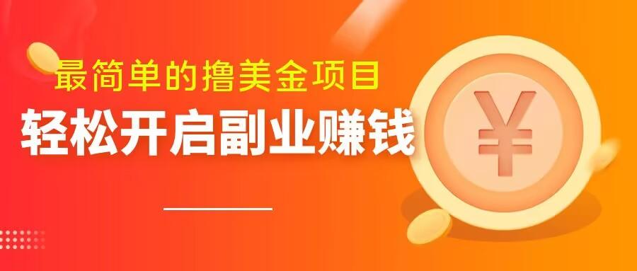 最简单无脑的撸美金项目，操作简单会打字就行，迅速上车【揭秘】-翻身站